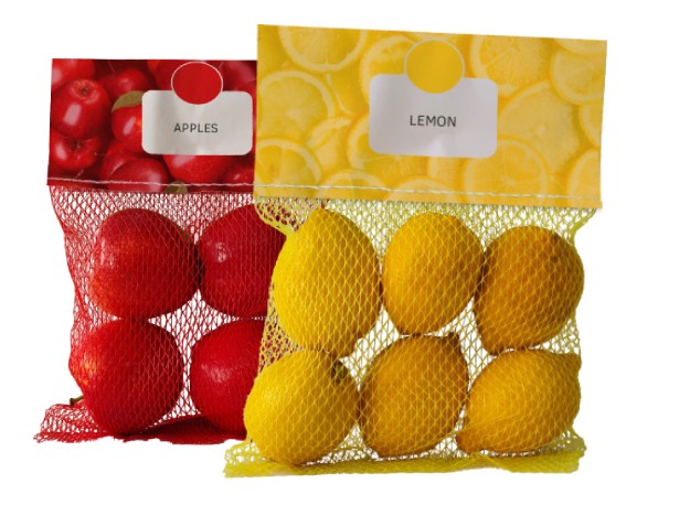 Net packaging shop bags